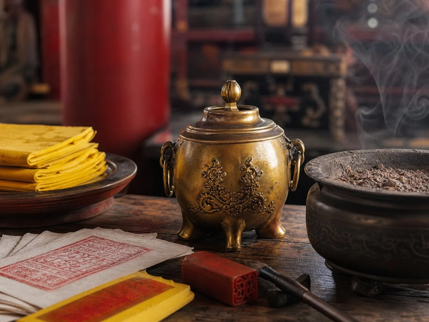 补财库法器与财库器皿